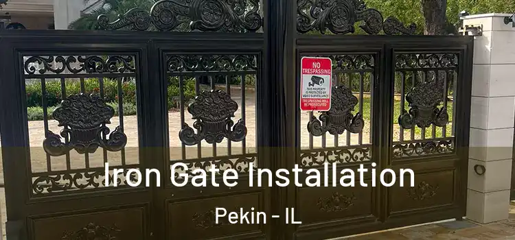 Iron Gate Installation Pekin - IL